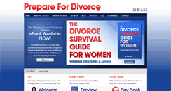 Desktop Screenshot of preparefordivorce.com